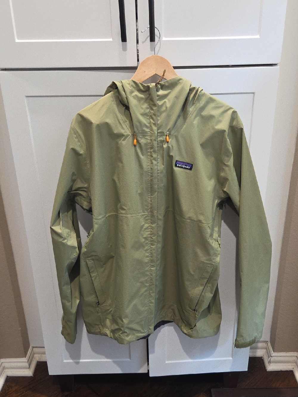 Patagonia Olive Green Rain Jacket